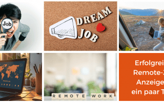 Tipps für erfolgreiche Stellenanzeigen für remote jobs